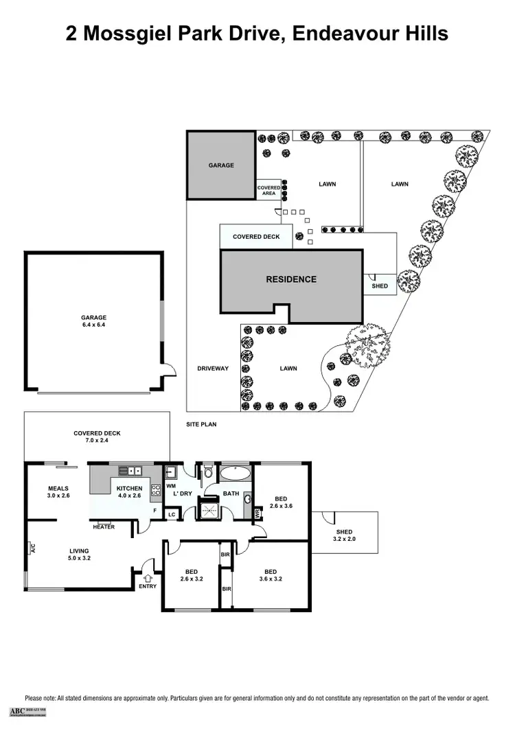 Floorplan of Homely house listing, 2 Mossgiel Park Drive, Endeavour Hills VIC 3802
