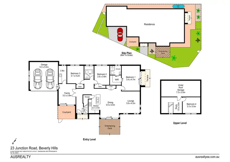Floorplan of Homely house listing, 23 Junction Road, Beverly Hills NSW 2209
