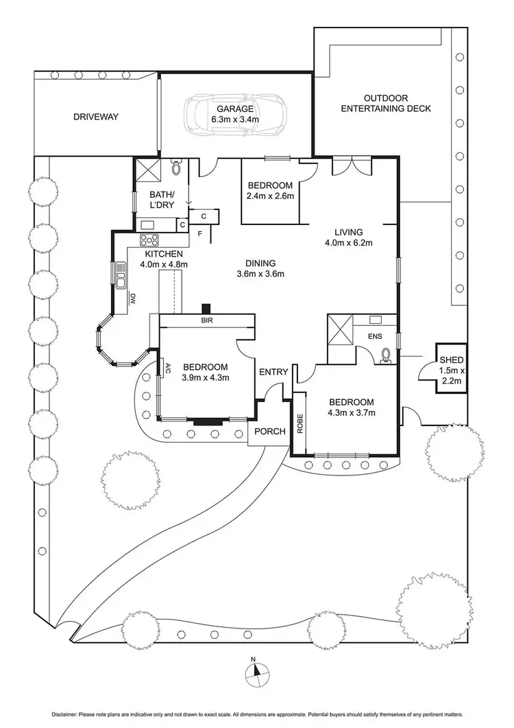 Floorplan of Homely house listing, 1/103 Burlington Street, Oakleigh VIC 3166