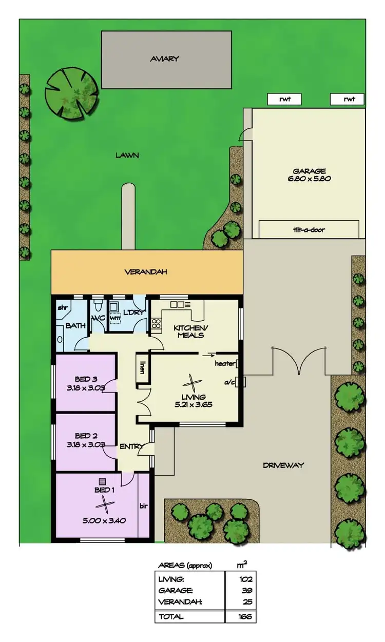 Floorplan of Homely house listing, 8 Kennett Street, Para Hills SA 5096