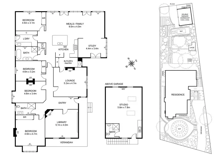 Floorplan of Homely house listing, 25 Myrtle Road, Canterbury VIC 3126