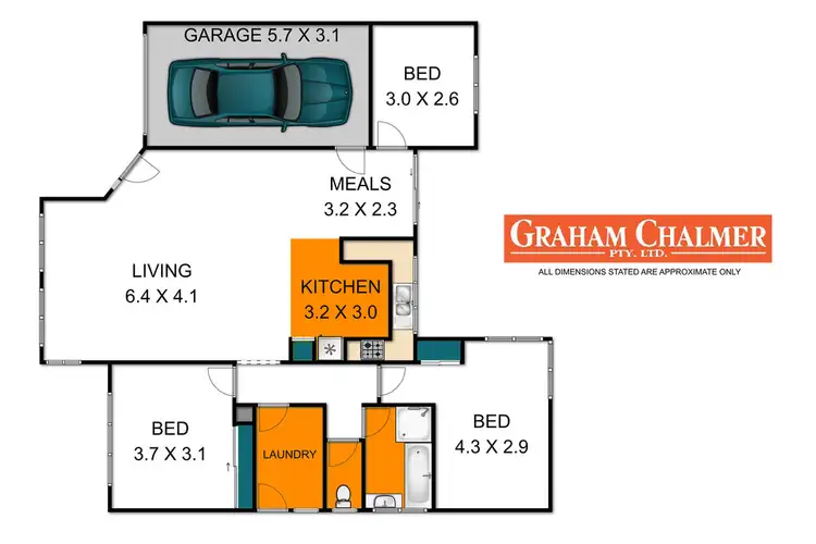 Floorplan of Homely house listing, 32 Ross Street, Sale VIC 3850
