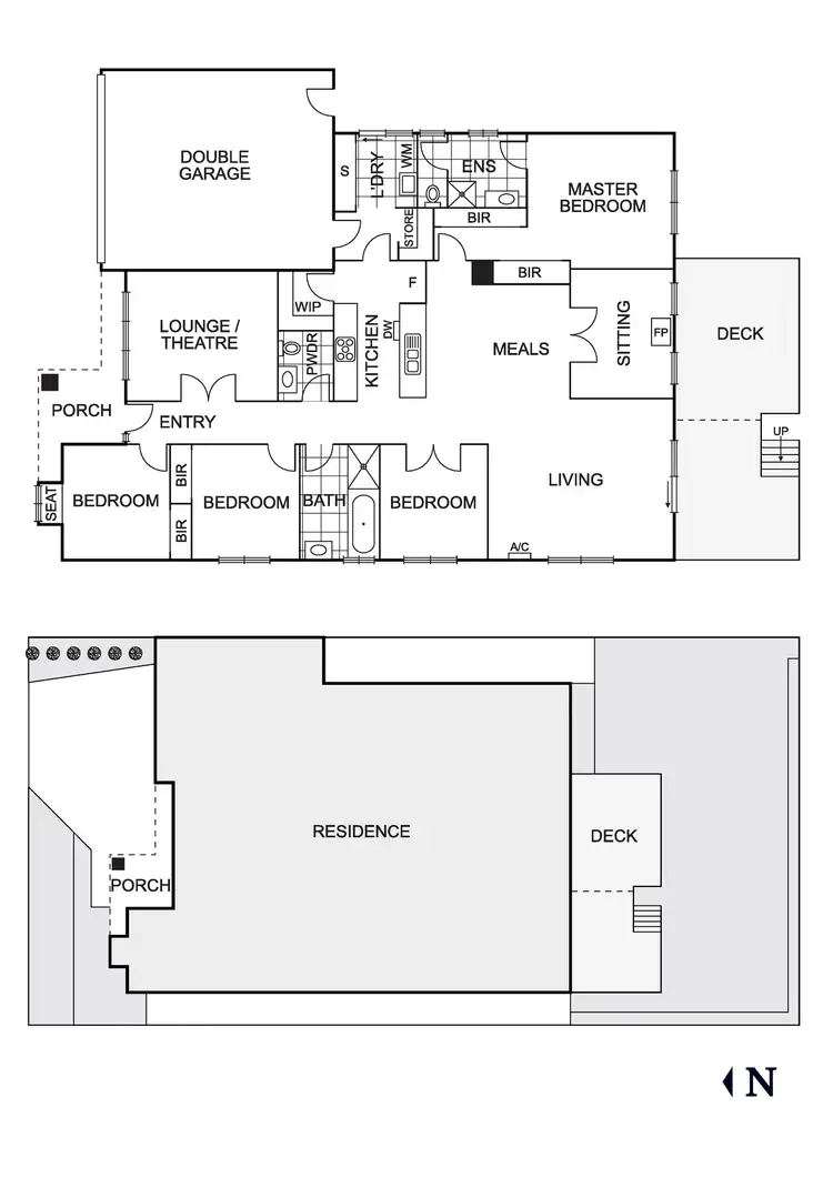Floorplan of Homely house listing, 15 Ambridge Street, Mernda VIC 3754