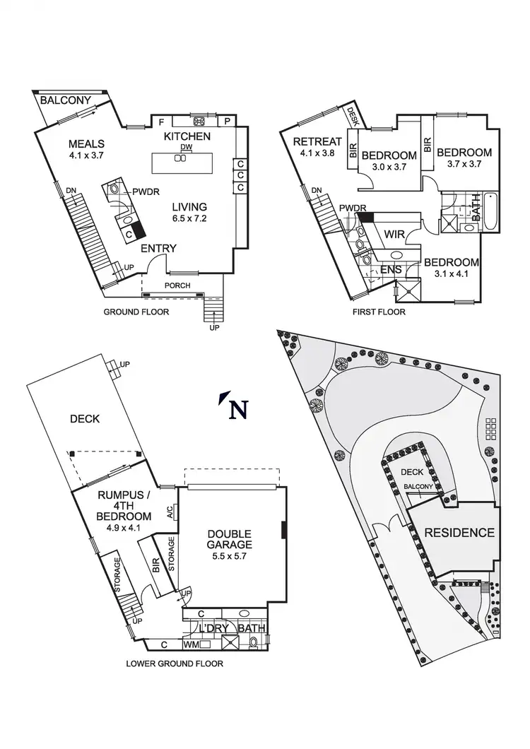 Floorplan of Homely house listing, 7A Alern Court, Nunawading VIC 3131