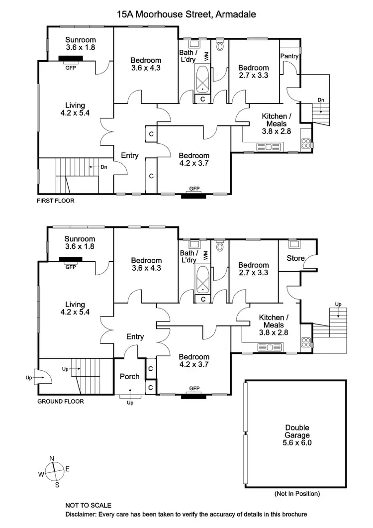 Floorplan of Homely house listing, 15A Moorhouse Street, Armadale VIC 3143