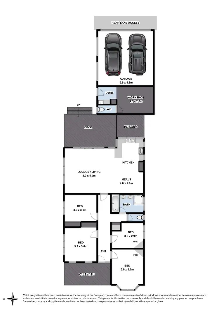 Floorplan of Homely house listing, 242 Shannon Avenue, Geelong West VIC 3218