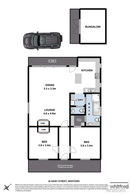 Floorplan of Homely house listing, 30 Daisy Street, Newtown VIC 3220
