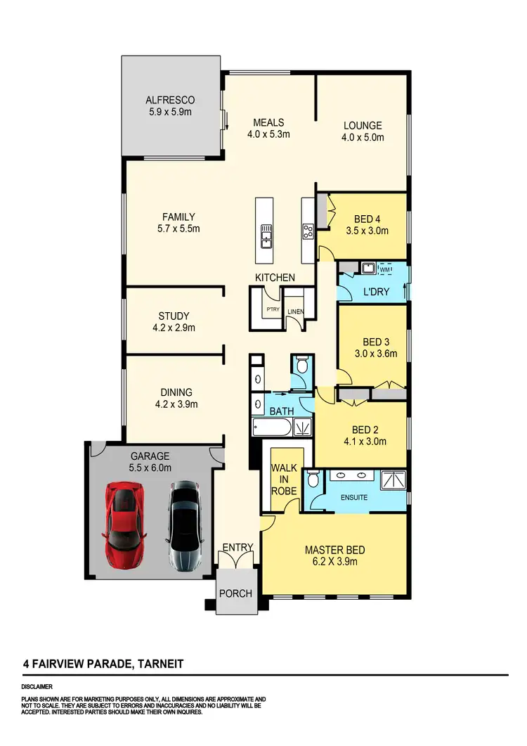 Floorplan of Homely house listing, 4 Fairview Parade, Tarneit VIC 3029