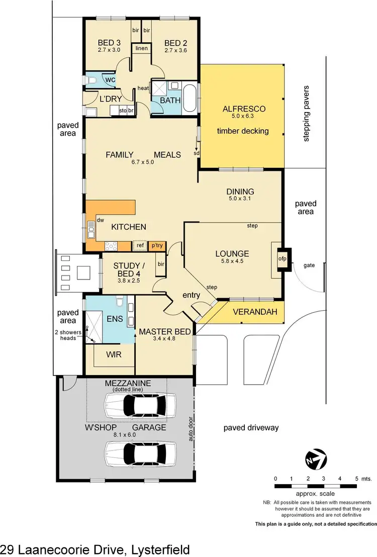 Floorplan of Homely house listing, 29 Laanecoorie Drive, Lysterfield VIC 3156
