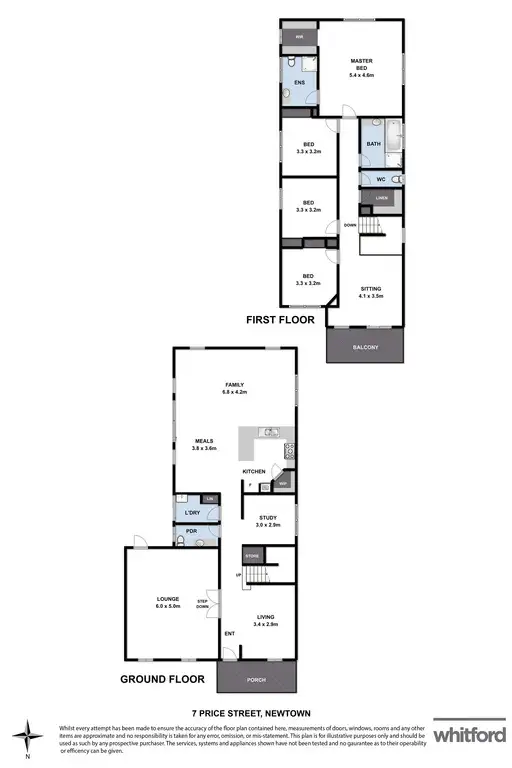 Floorplan of Homely house listing, 7 Price Street, Newtown VIC 3220