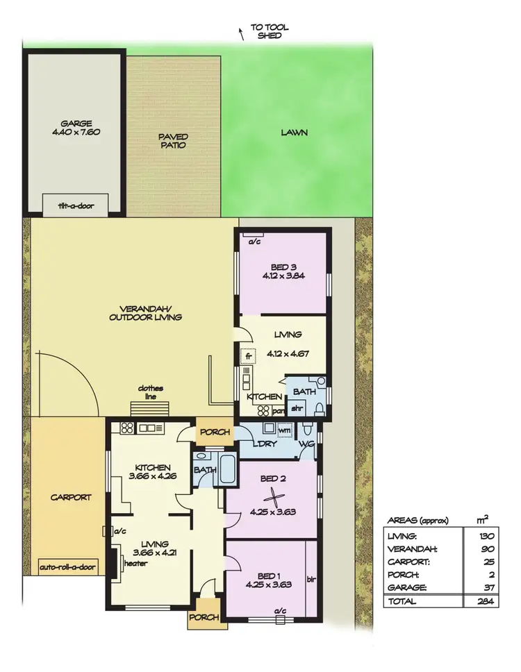 Floorplan of Homely house listing, 63 Le Hunte Street, Kilburn SA 5084