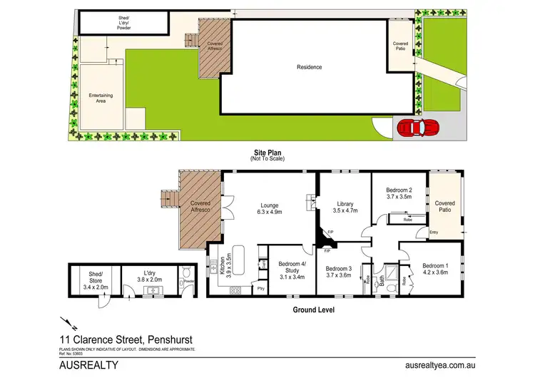 Floorplan of Homely house listing, 11 Clarence Street, Penshurst NSW 2222