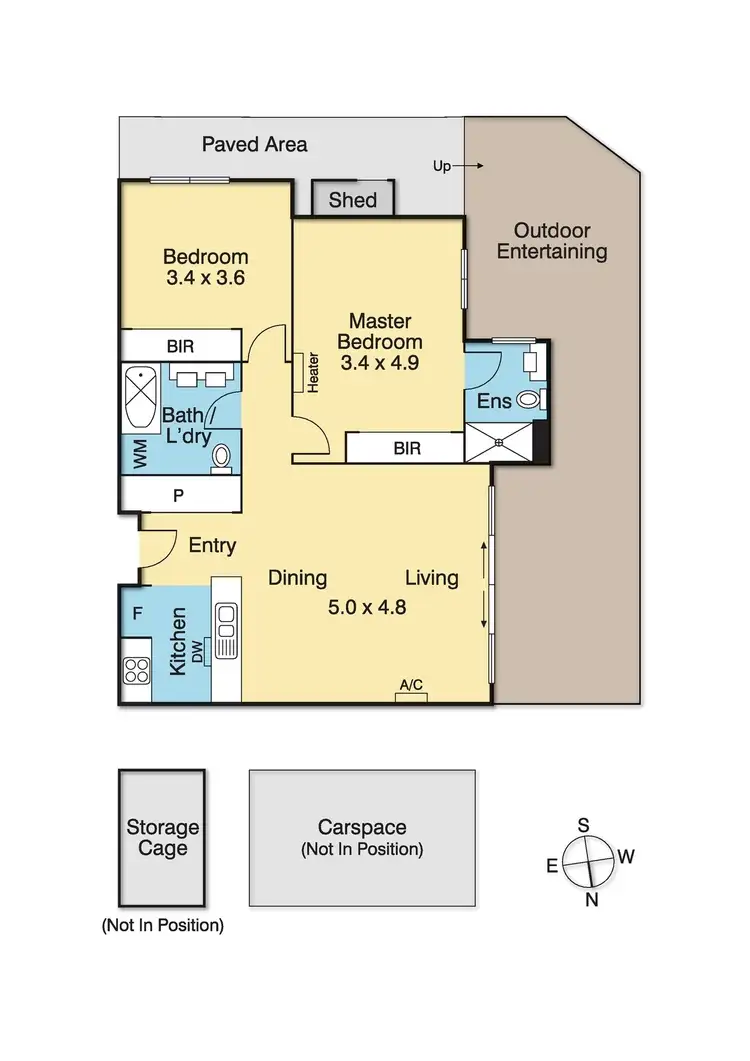 Floorplan of Homely apartment listing, 108/662 Whitehorse Road, Mont Albert VIC 3127
