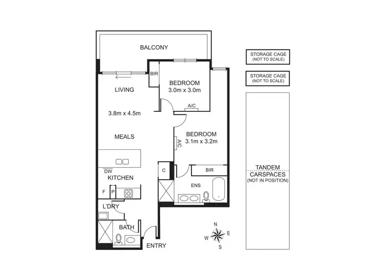 Floorplan of Homely house listing, 104/1 Norfolk Place, Malvern VIC 3144