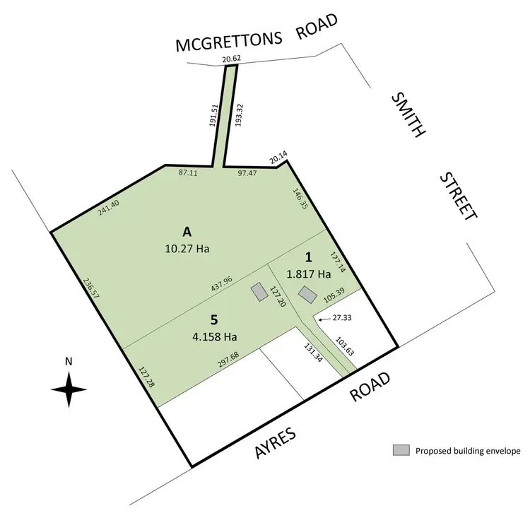 Floorplan of Homely house listing, 39 McGrettons Road, Healesville VIC 3777