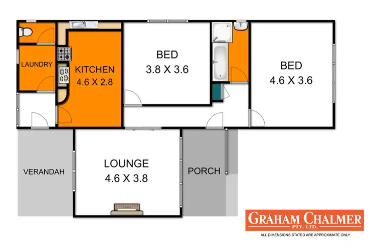 Floorplan of Homely house listing, 144 Desailly Street, Sale VIC 3850