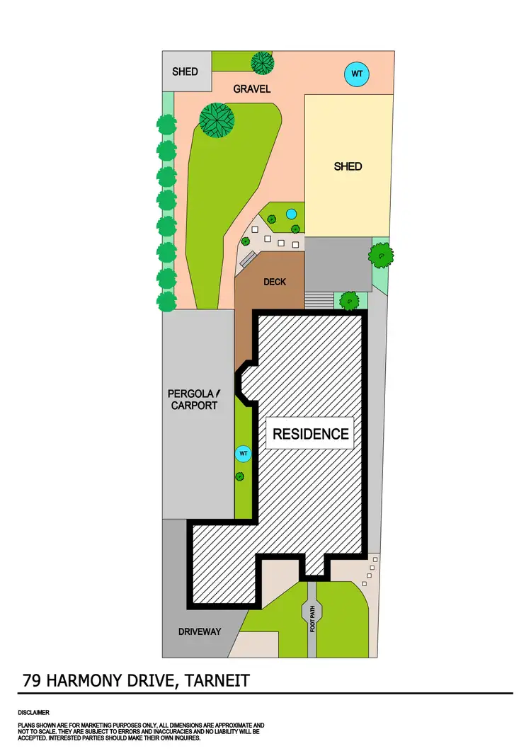 Floorplan of Homely house listing, 79 Harmony Drive, Tarneit VIC 3029