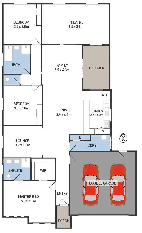 Floorplan of Homely house listing, 26 Watagan Street, Tarneit VIC 3029