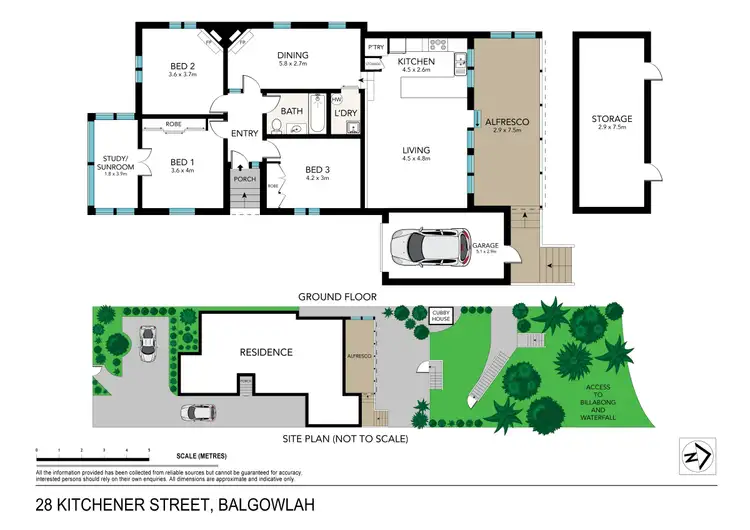 Floorplan of Homely house listing, 28 Kitchener Street, Balgowlah NSW 2093