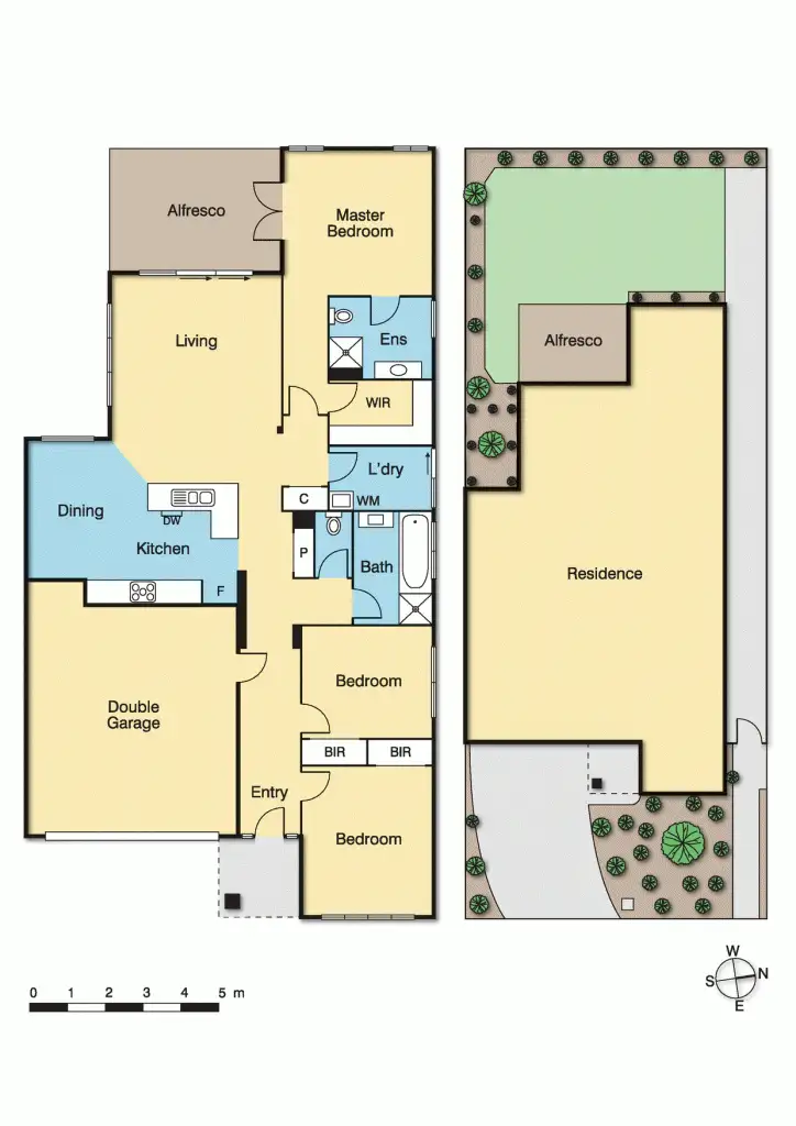 Floorplan of Homely house listing, 14 Tregowan Place, Doreen VIC 3754