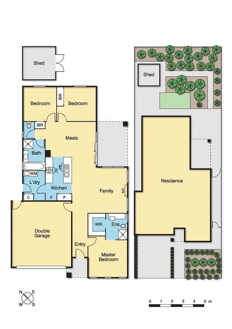 Floorplan of Homely house listing, 14 Craigmoor Crescent, Mernda VIC 3754