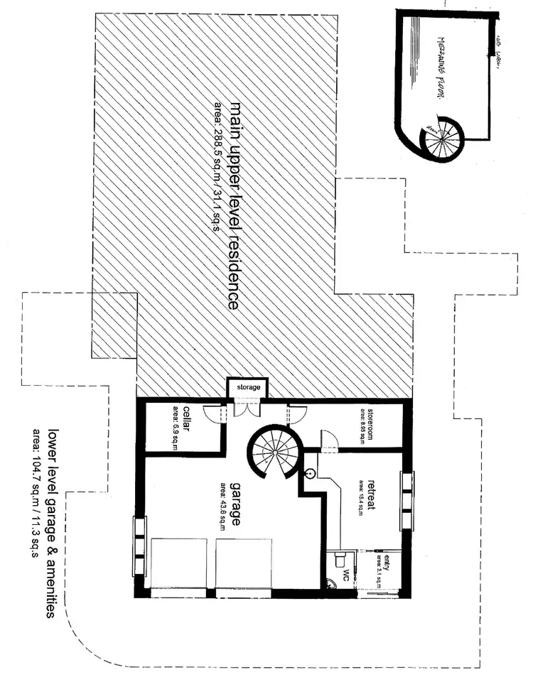 Floorplan of Homely rural property listing, . . Georges Road, Barrabool VIC 3221