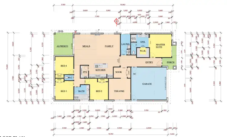 Floorplan of Homely house listing, 4 Mitchell Road, Stratford VIC 3862