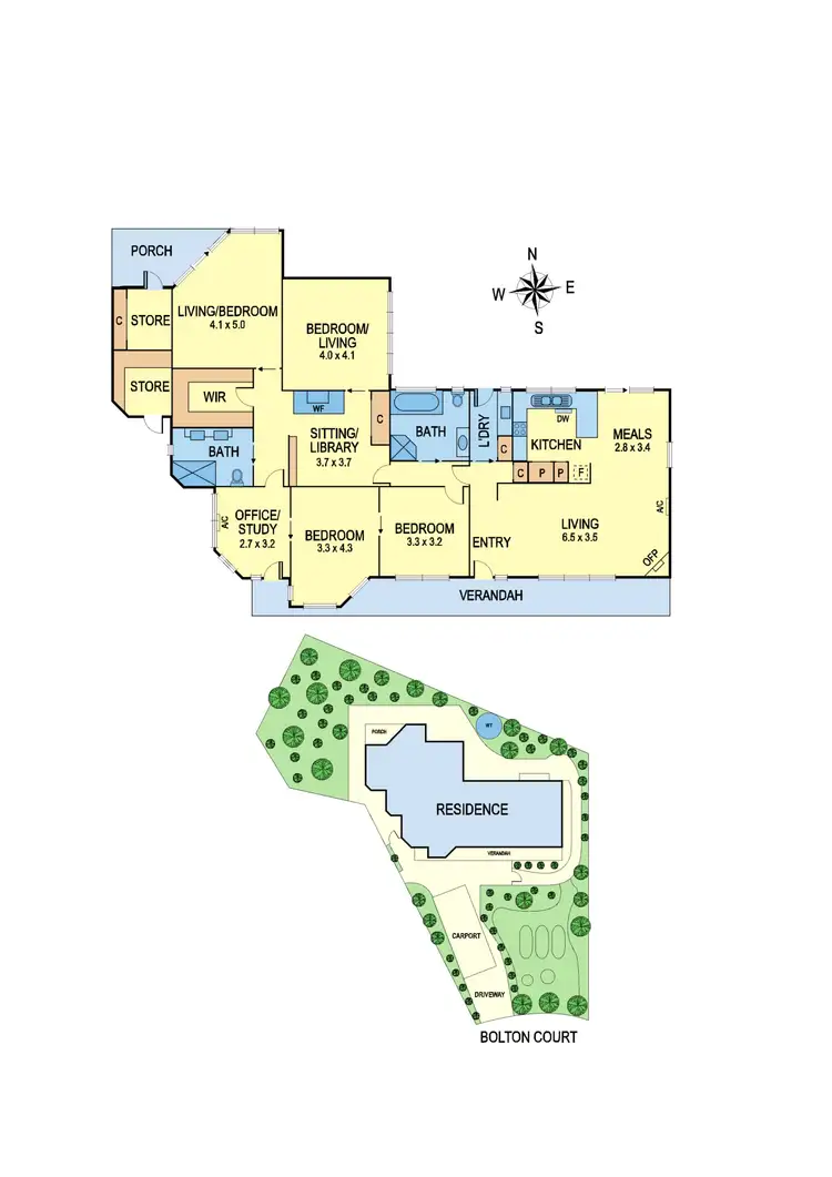Floorplan of Homely house listing, 4 Bolton Court, Ocean Grove VIC 3226