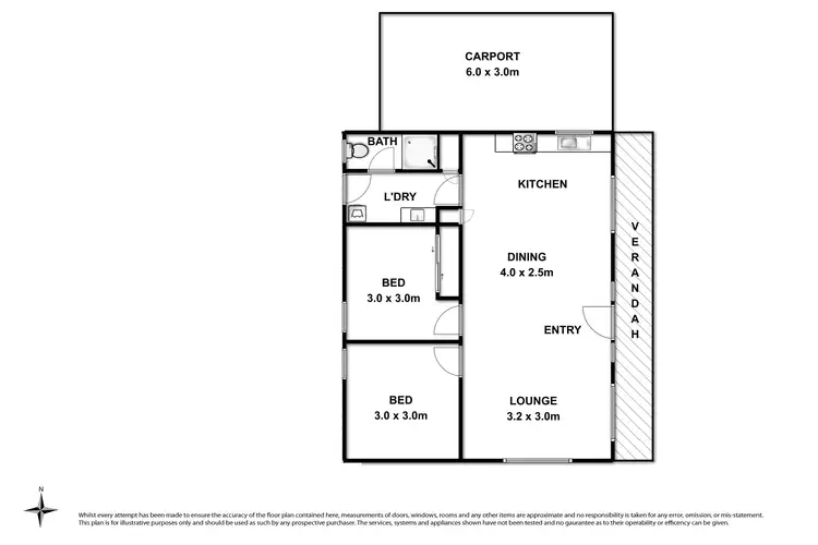 Floorplan of Homely house listing, 13/35 Wiltons Road, Ocean Grove VIC 3226