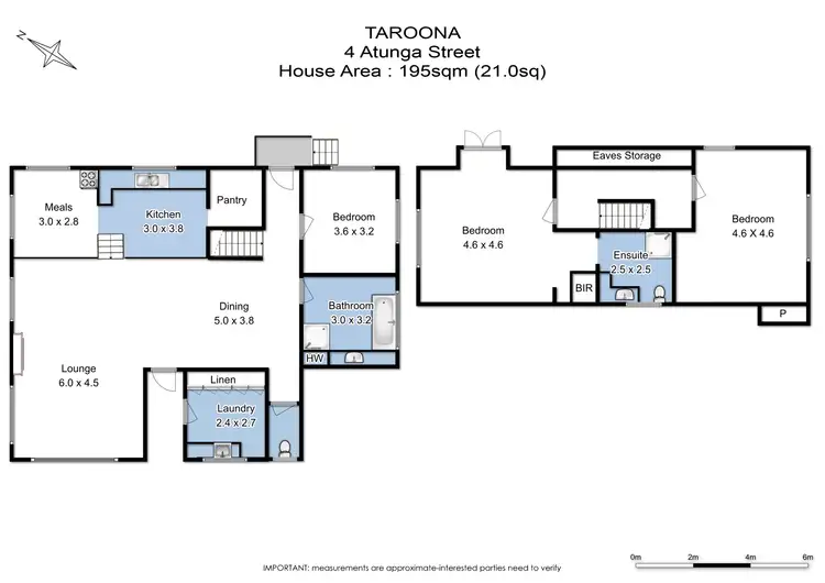 Floorplan of Homely house listing, 4 Atunga Street, Taroona TAS 7053