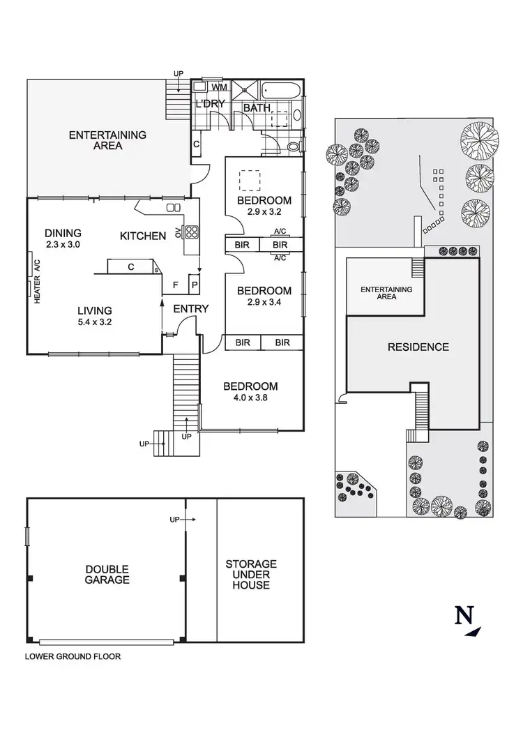 Floorplan of Homely house listing, 46 Davis Street, Burwood East VIC 3151