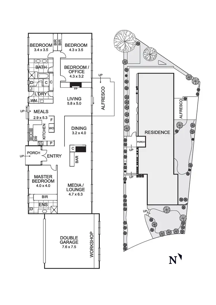 Floorplan of Homely house listing, 2 Jennifer Court, Vermont South VIC 3133