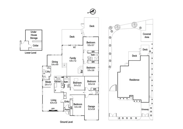 Floorplan of Homely house listing, 444 Lower Heidelberg Road, Eaglemont VIC 3084