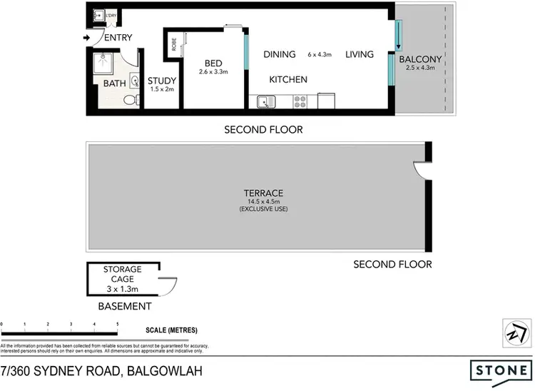 Floorplan of Homely apartment listing, 7/360 Sydney Road, Balgowlah NSW 2093