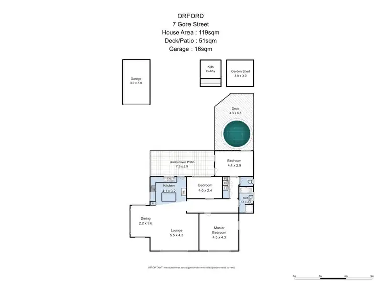 Floorplan of Homely house listing, 7 Gore Street, Orford TAS 7190