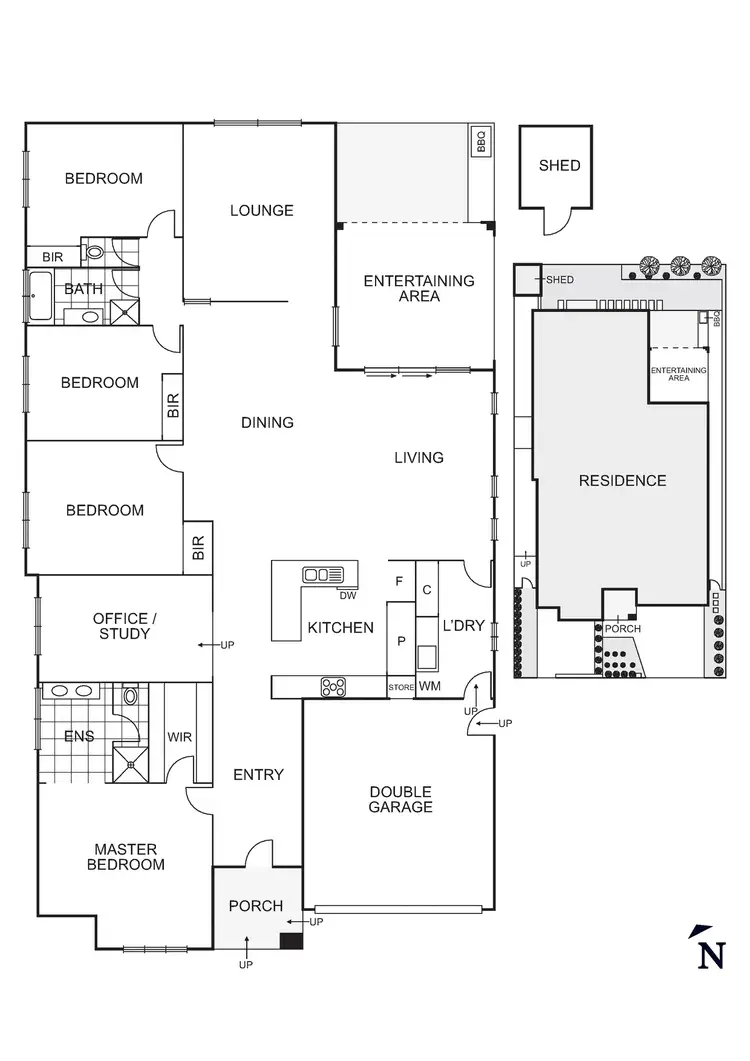 Floorplan of Homely house listing, 28 Harriers Street, Mernda VIC 3754