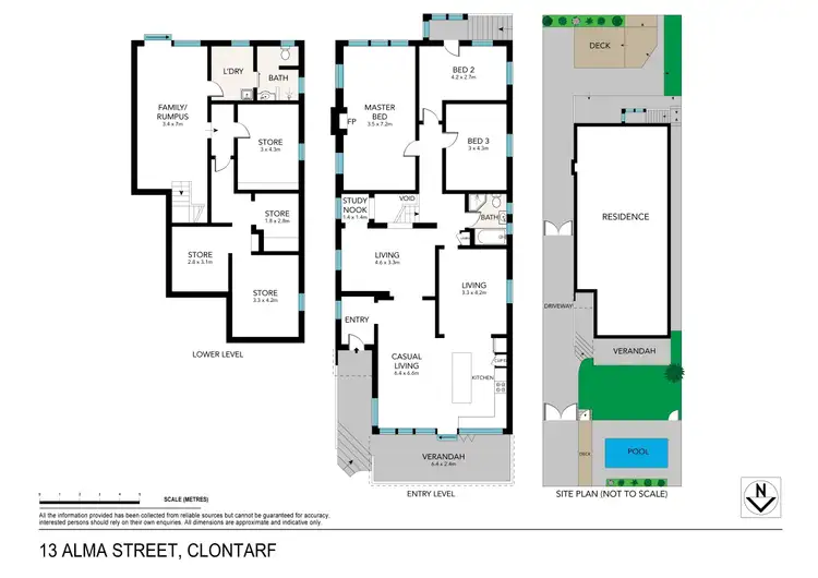 Floorplan of Homely house listing, 13 Alma Street, Clontarf NSW 2093