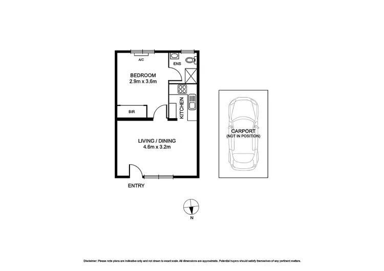 Floorplan of Homely apartment listing, 5/43 Lantana Road, Gardenvale VIC 3185