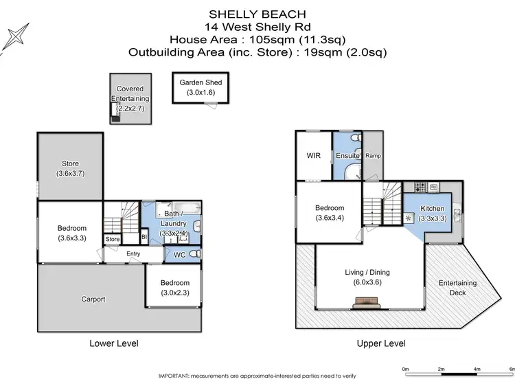Floorplan of Homely house listing, 14 West Shelly Road, Orford TAS 7190