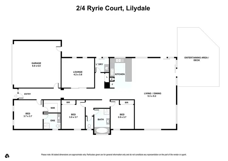 Floorplan of Homely house listing, Lot 2/4 Ryrie Court, Lilydale VIC 3140