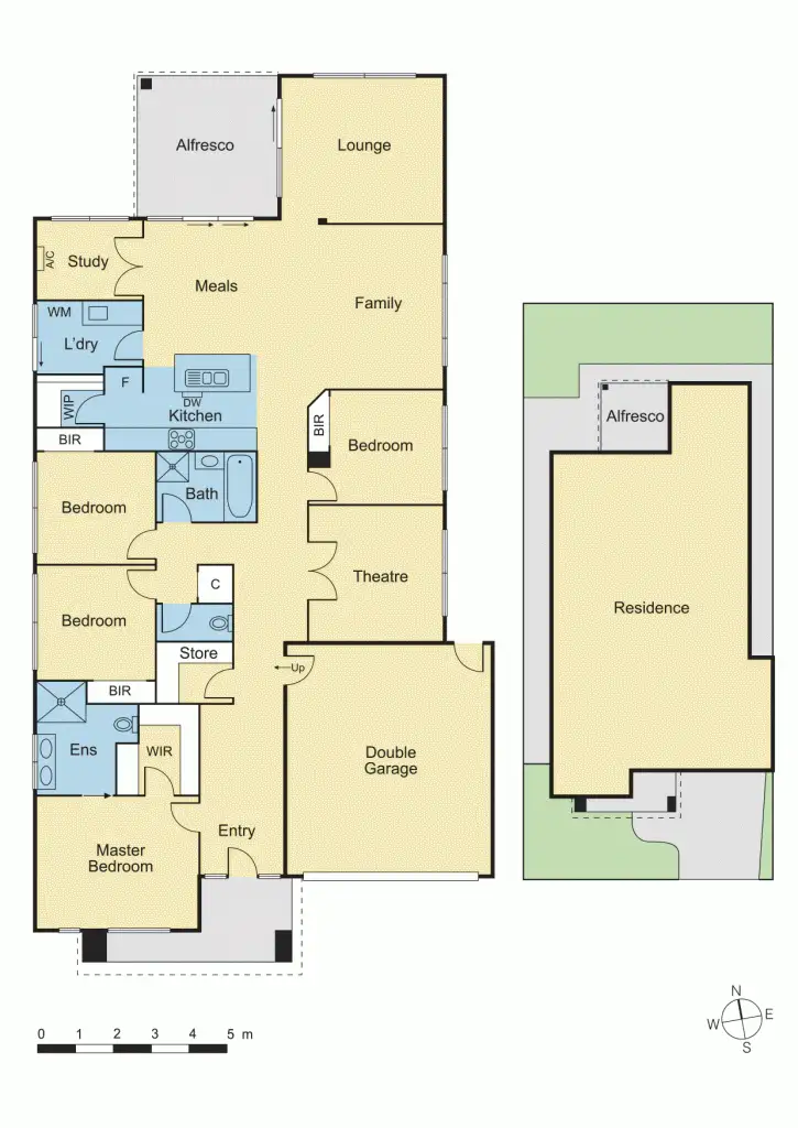 Floorplan of Homely house listing, 13 Impulse Avenue, Doreen VIC 3754