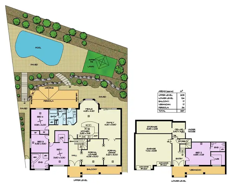 Floorplan of Homely house listing, 8 Buchanan Court, Highbury SA 5089