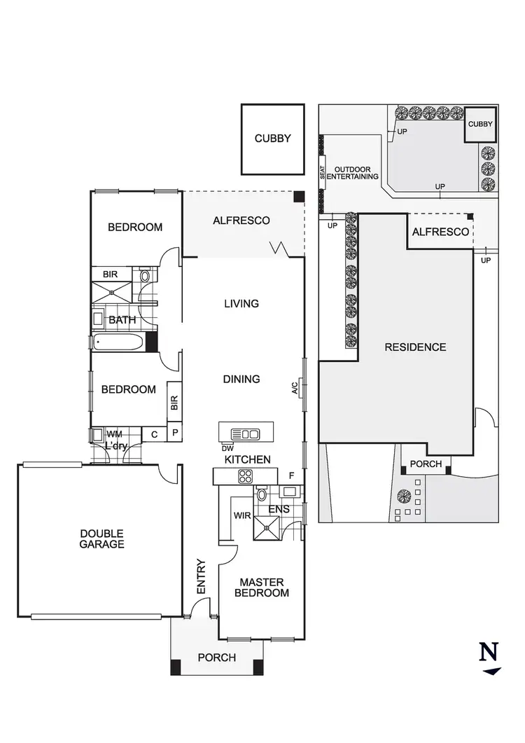 Floorplan of Homely house listing, 61 Bedervale Loop, Doreen VIC 3754