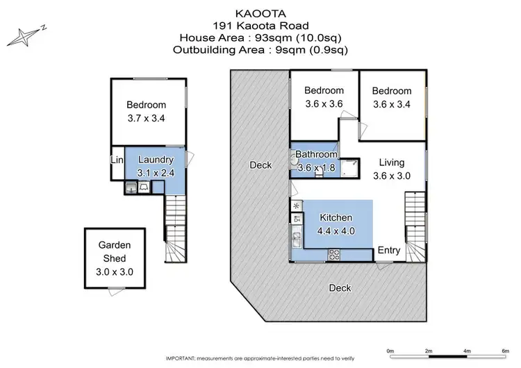 Floorplan of Homely house listing, 191 Kaoota Road, Kaoota TAS 7150