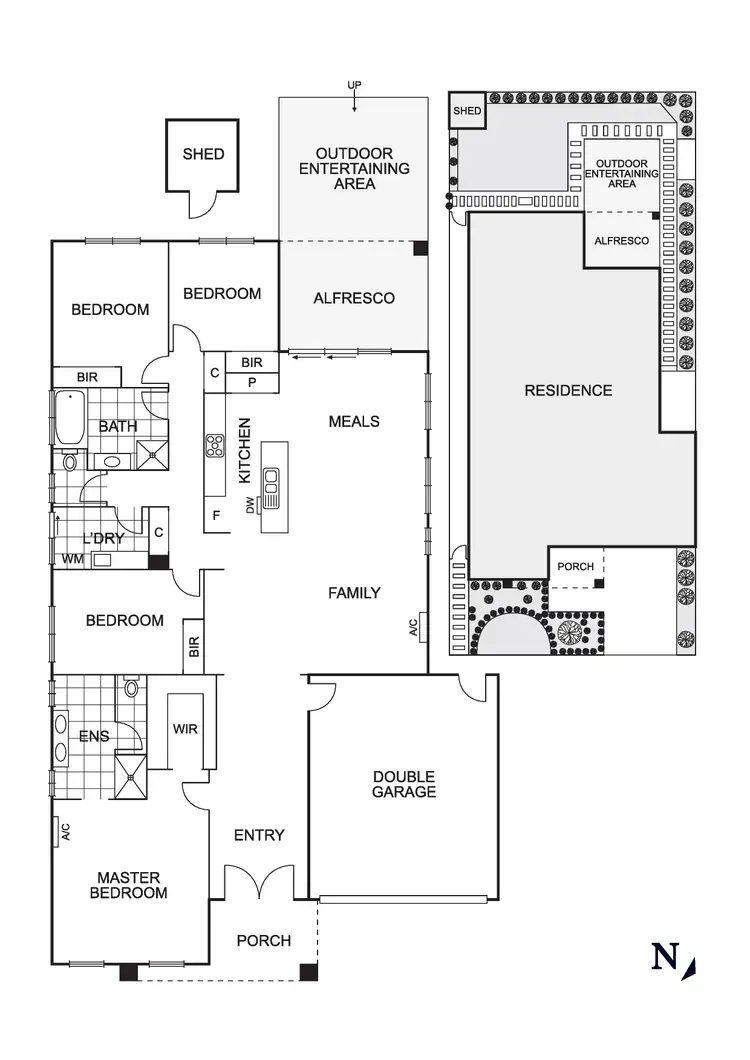 Floorplan of Homely house listing, 79 Laurimar Boulevard, Doreen VIC 3754