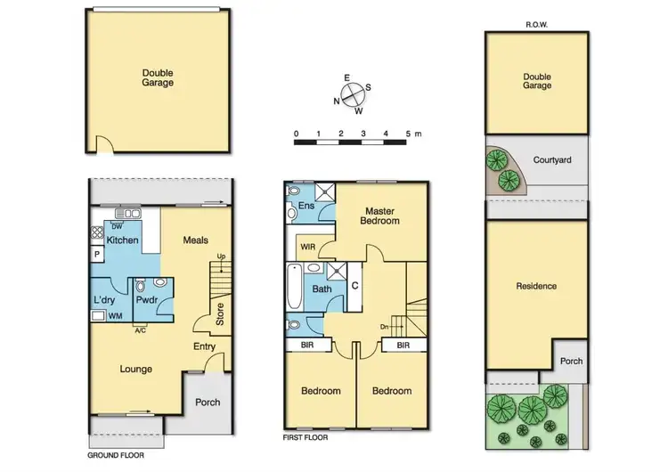 Floorplan of Homely house listing, 36 Valencia Boulevard, Doreen VIC 3754