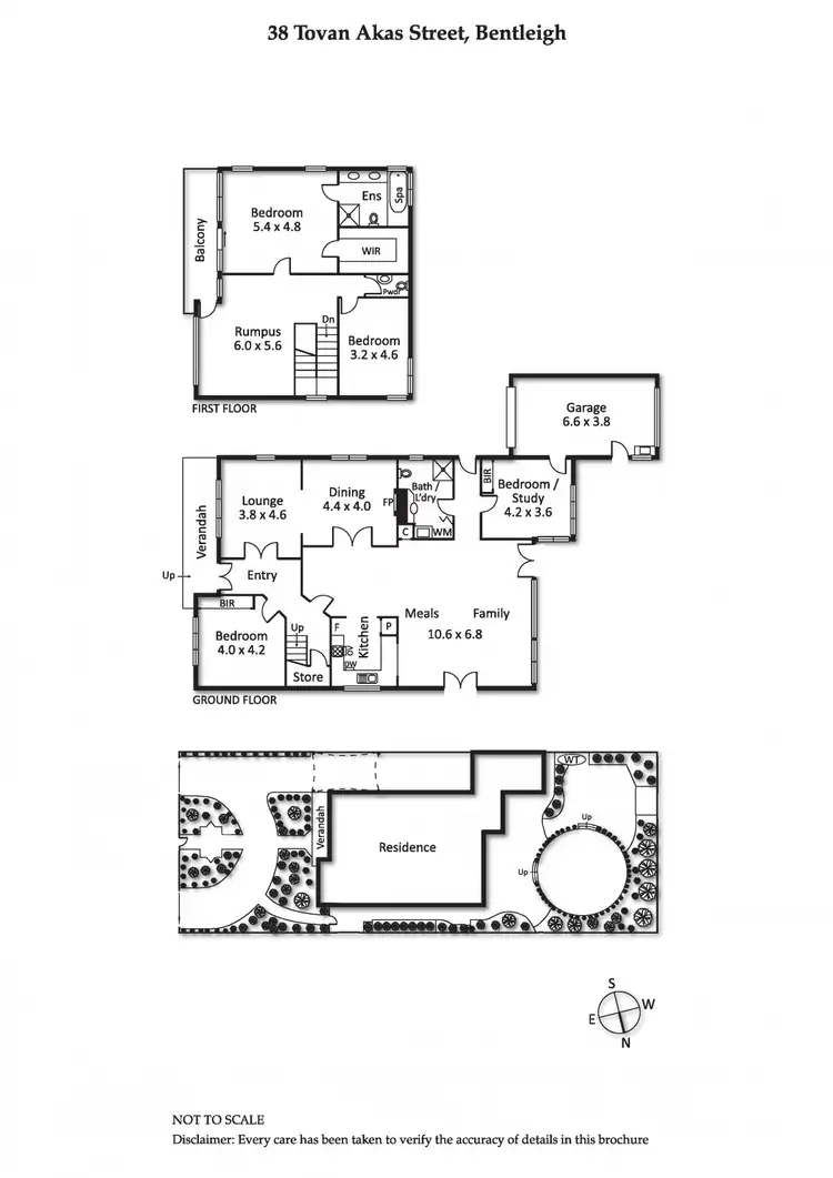 Floorplan of Homely house listing, 38 Tovan Akas Avenue, Bentleigh VIC 3204
