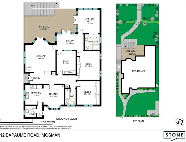 Floorplan of Homely house listing, 12 Bapaume Road, Mosman NSW 2088