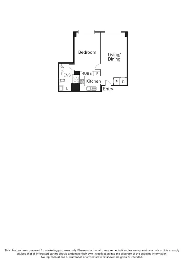 Floorplan of Homely apartment listing, 105/501 Little Collins Street, Melbourne VIC 3000