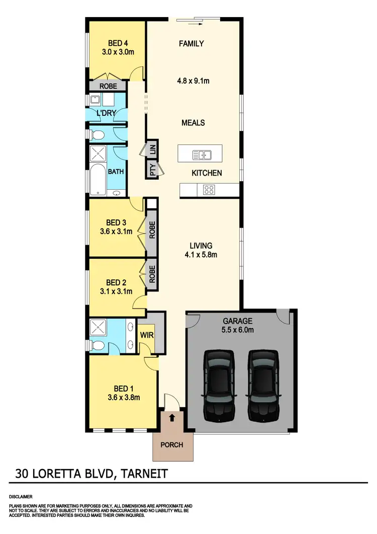 Floorplan of Homely house listing, 30 Loretta Boulevard, Tarneit VIC 3029